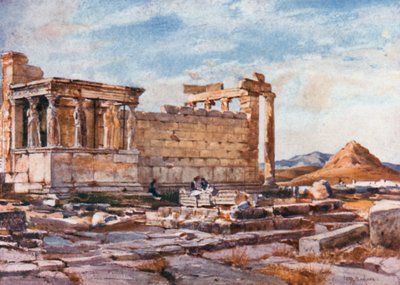 The Southern Side of the Erechtheum by John Fulleylove